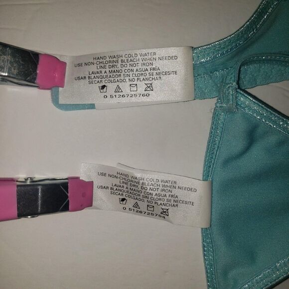 Vintage Secret Treasures Lingerie Set Womens 36C 7 Feather Trim Bra Panty Y2K - Picture 5 of 7